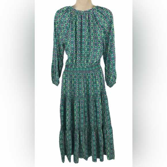 Matilda Jane Age of Aquarius Midi Dress Womens Size Large Floral Pin Tuck
Bodice - Picture 5 of 10